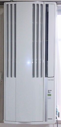 【中古美品】コロナ社 窓用エアコン 2024年製 CW-1624R-WS