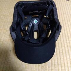 自転車用ヘルメット M マットブラック 54-58cmの画像