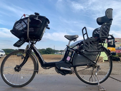 YAMAHA リトルモア　電動自転車　発送不可　大阪 前後子供乗せ 電動自転車 YAMAHAパスリトルモア （ヤマハ PAS