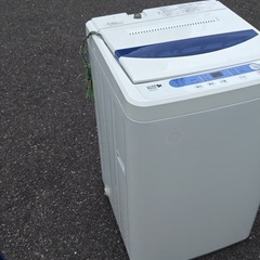 北九州市内配送無料　保証付き YWM-T50A1　ヤマダ電機オリジナル　全自動電気洗濯機　(5kg)の画像