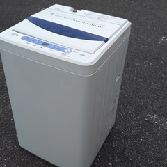 北九州市内配送無料　保証付き YWM-T50A1　ヤマダ電機オリジナル　全自動電気洗濯機　(5kg)の画像