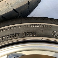 GR86/BRZ用 225/40r18 RE71RS + 8.5j+45 Tracer GT-V ハイパーシルバー 4セットの画像