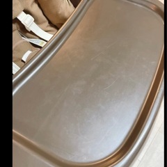 アップリカ ユラリズム　クッションEW 西松屋モデル(くまさんといっしょ) コンビラック ハイローチェアの画像