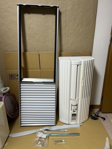 トヨトミ 窓用エアコン (asn) 環状通東の季節、空調家電