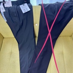 【新品】メンズ　スラックス　チャコールの画像