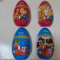 たべっ子どうぶつ　エッグ缶
4点セットの画像