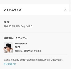 ミネトンカ　フェイクスエードハットの画像