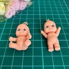 あかちゃん ベビー ファスナーチャーム  ２個セットの画像