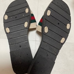 美品🌺✨フラットタイプ ぺたんこ サンダル 24.0cm 1回使用の画像