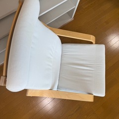 IKEA ポエング　オットマン　無印　スチール収納 の画像