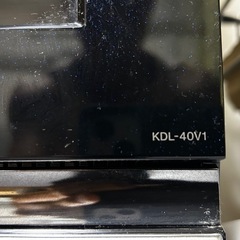 SONY BRAVIA ４０型の画像