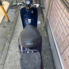 原付バイク　走行距離300キロ！の画像