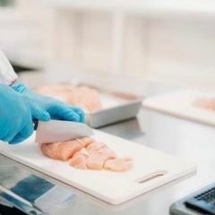 肉の加工食品製造補助の画像