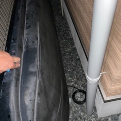 voxy80 TERZO ルーフキャリア　大型ルーフボックス の画像