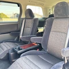 岡山【自社ローン】保証人無可★全国対応★アルファード【240S】社外20インチAW/Bluetooth/左側パワスラ/後席オットマン/TV/フリップダウンモニター/ビルトインETC/ドラレコ/スマートキー/バックカメラの画像