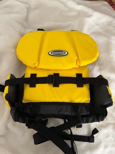 【新品 未使用】モンベル　ライフジャケット　フリーダム　キッズ　85-125 mont-bell モンベルライフジャケット フリーダムキッズ85-125
