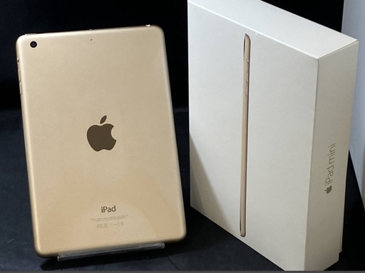 iPad mini 第3世代 16B ゴールド 超美品 iPad Wi-Fi 128GB - ゴールド（第7世代） [整備済製品] - Apple