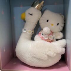 【激レア】25周年記念ぬいぐるみ　1999年HELLO KITTY キティ＆スワンSの画像