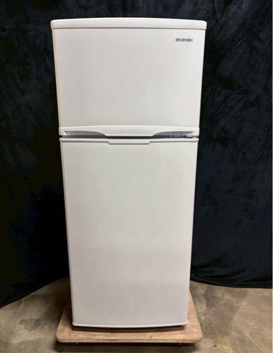 【成約済み】アイリスオーヤマ 冷蔵庫 118L 2024年製 IRSD- 12B-W 右開き