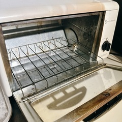 年季入ってます　オープントースターの画像