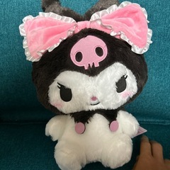 サンリオ　クロミちゃん　大きなリボンみみむすびBIGぬいぐるみ クロミの画像