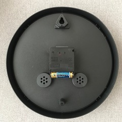 電波時計 新品 ブラック×ゴールドの画像