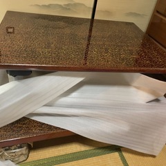 木曽漆器 座卓 新品
