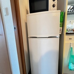 アイリスオーヤマ冷蔵庫 118L 一人暮らし用 AF-118W※直接引き取り限定の画像