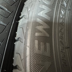 【新品未使用】ブリヂストン　155/65R14   4本セットの画像
