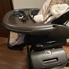【美品】ネムリラ AUTO SWING エッグショック（テーブル、ベビーパレットボックス付）の画像
