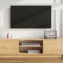値下げしました！ナチュラルカラーテレビ台　ローボードの画像