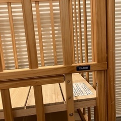 KATOJI カトージ　ベビーベッド　ハイタイプ　ハイシートの画像