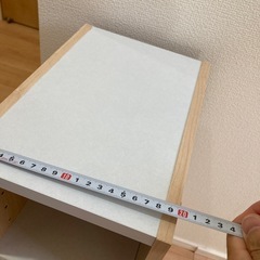 ２個セット　カラーボックス　細み　薄い　収納棚の画像