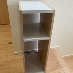 ２個セット　カラーボックス　細み　薄い　収納棚