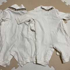 ベビーロンパース　2着セットの画像