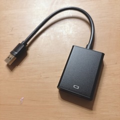 USB HDMI ケーブル 内蔵 ディスプレイアダプタ 5Gbps 高速 伝送の画像