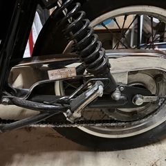 SR400 FCRキャブ トラップマフラーの画像