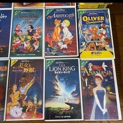ディズニー ビデオ 14本セットの画像