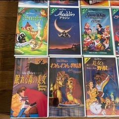 ディズニー ビデオ 14本セットの画像