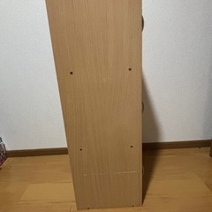 扉付きカラーボックス　３段の画像