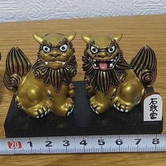 シーサーの置物　飾りの画像