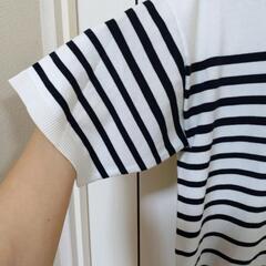 GLOBAL　WORK　ボーダートップスの画像