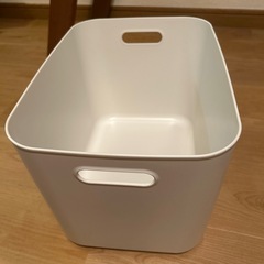無印良品　やわらかポリエチレンケース（大）　8月9日までの画像