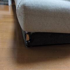 (中古)3人がけのソファーベッドの画像
