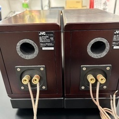 JVC☆ケンウッド☆希少☆超美品☆ウッドコーンスピーカー☆の画像