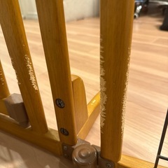 リッチェル ペット用 木製おくだけドア付ゲート S ブラウン S サイズの画像