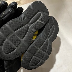 黄色の子供用靴 17.0cmの画像