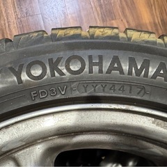 【無料】スタッドレスタイヤ　2017年製の画像