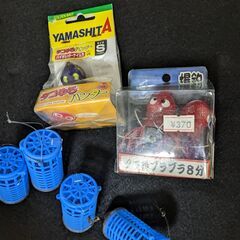 クーラーボックスなど釣り道具の画像