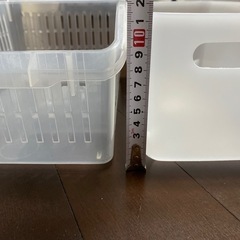 収納ケース2つまとめての画像